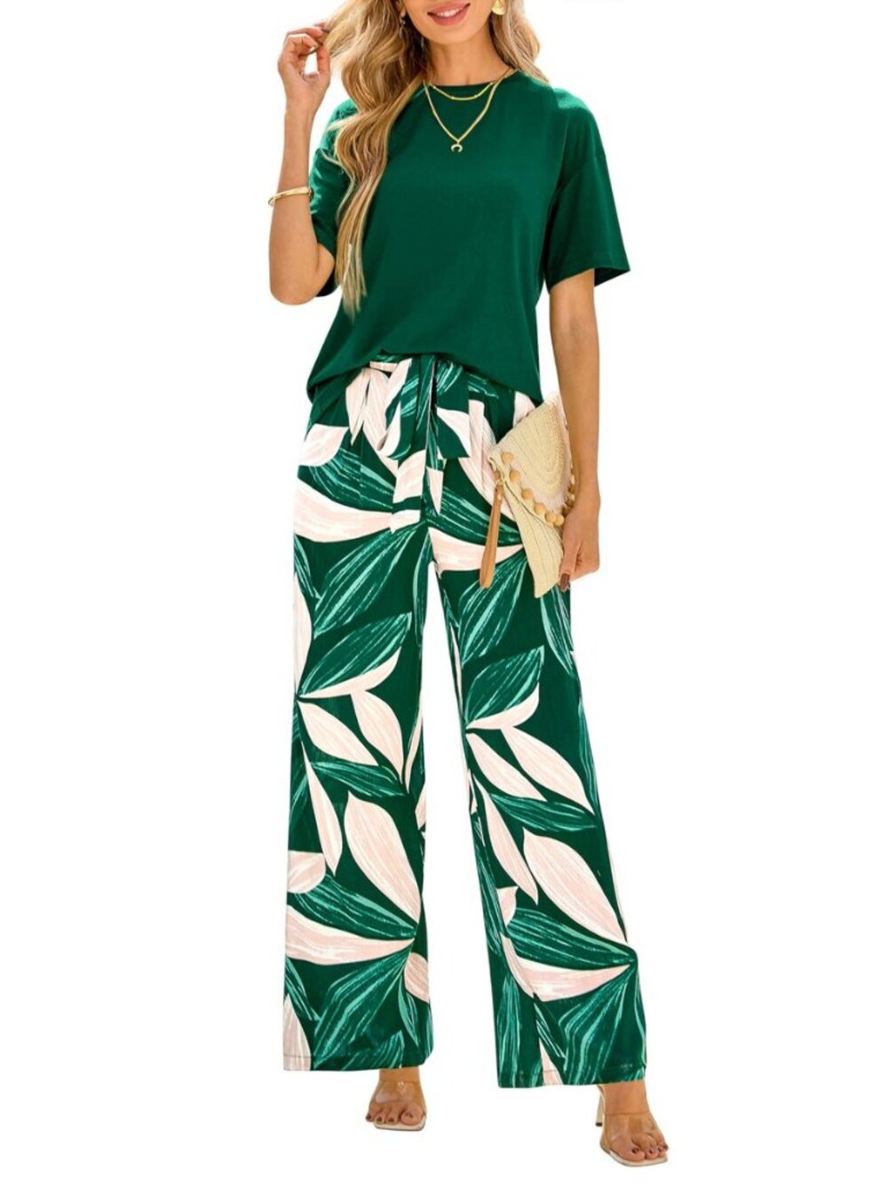Women Summer 2 Piece Travel Outfits